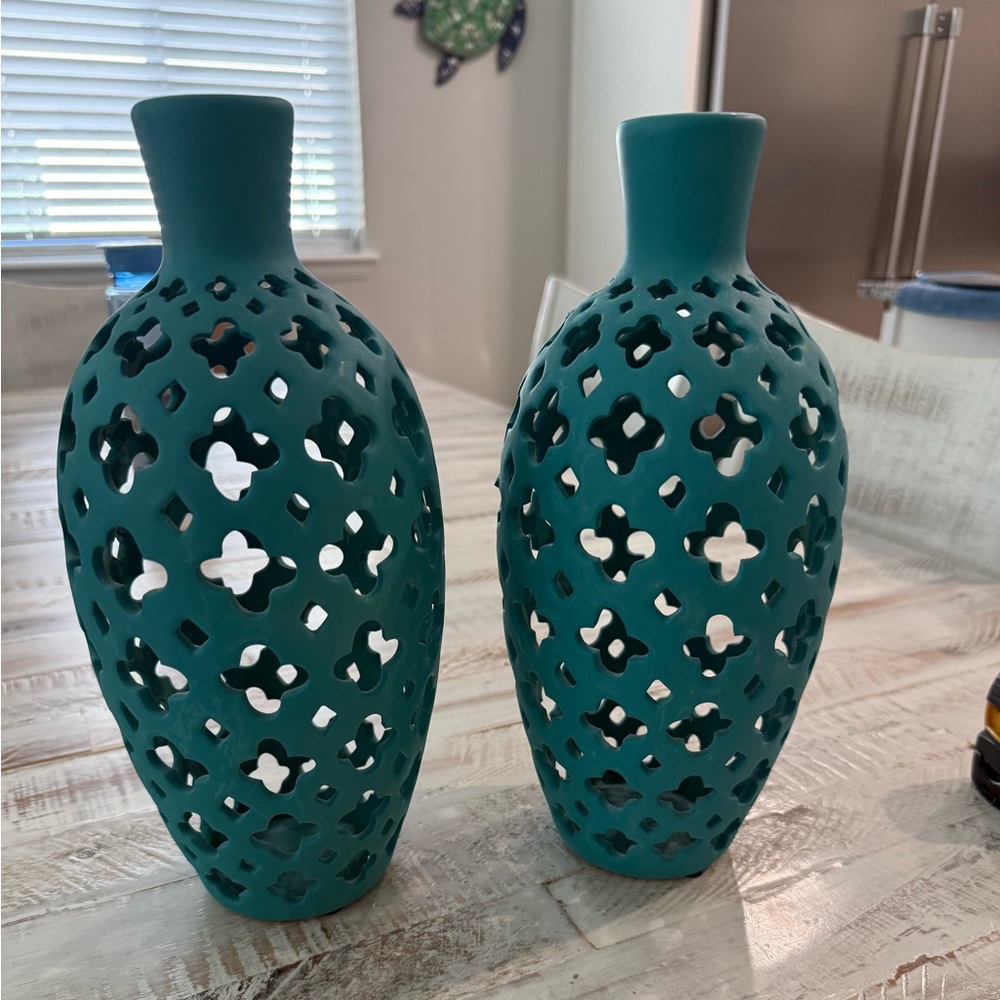 Ceramic home decor vases